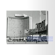 Hilton Hotel Las Vegas  1950s Elvis Presley & Bing Crosby Giclee Fine Art Print picture
