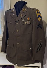 PRE WWII M1926 Spec 8-31B Service Coat • MG TR, 2d Cavalry Regt 3d CAV Bde 1930 picture