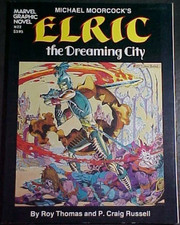 ELRIC: THE DREAMING CITY 1982 Marvel Graphic Novel #2 FN/VF picture