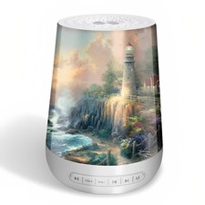 Thomas Kinkade Lighthouse Art Sleep Sound Machine with Night Light 6-inches picture