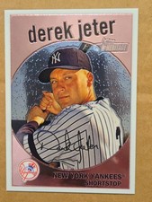 2008 TOPPS HERITAGE CHROME #C72 DEREK JETER #1392/1959 picture