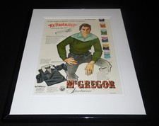 1951 McGregor Sportswear Framed 11x14 ORIGINAL Vintage Advertisement picture