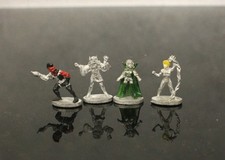 VTG 4 LOT Grenadier 6503 Legion of Super-Heroes Metal Miniatures Tyr Emerald picture
