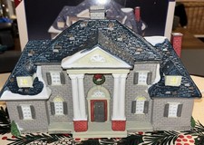 Vintage 1995 Lemax Dickensvale Christmas Village Porcelain Lighted House w Box picture