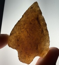 Translucent Corral Arrowhead Central Florida Authentic Artifact 2.28” picture