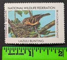 Lazuli Bunting National Wildlife Federation Poster Stamp picture