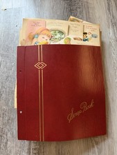 Vintage 1960s Greeting Card Scrapbook Valentine Christmas Baby Ephemera Lot picture