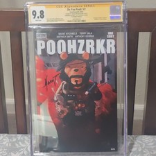 Do You Pooh Brzrkr Reeves Homage Poohzrkr 2021 Signed By Marat 9.8 SLAB picture