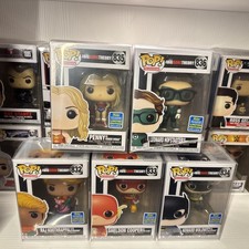 Funko Pop The Big Bang Theory DC 832 833 834 835 836 SDCC 2019 Shared stickers picture
