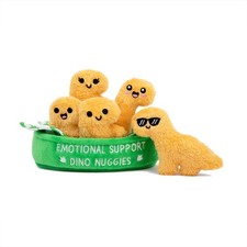 Emotional Support Dino Nuggies, Cuddly Dinosaur Toys by Relatable picture