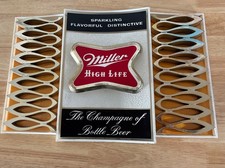 Miller High Life Beer Sign Plaque 