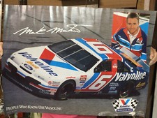 Rare Vintage Drag Racing Mark Martin Valvoline Ad Poster 1994 94-VMO-042-4 picture