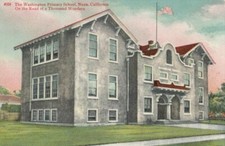 NAPA California 1900-10s Washington Primary School OLD PHOTO picture