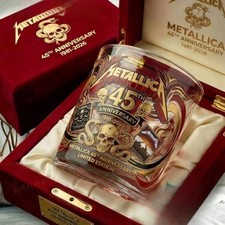 Metallica 45th Anniversary 1981-2026 Limited Edition Whiskey Glass picture