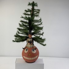 Poliwoggs Halloween Witch Feather Tree David Critchfield Fortunato Pumpkin Cat picture