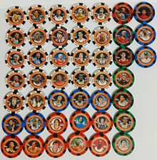 Topps 2005-06 NBA Player Poker Chips Lot - 45. 5 #'d. Iverson, Wade, Paul (RC). picture