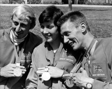 British athletes David Hemery Sheila Sherwood husband John She- 1968 Old Photo picture