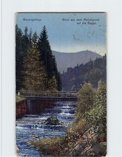 Postcard Blick aus dem Melzergrund auf die Koppe Riesengebirge Poland picture