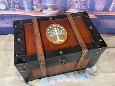 Lord of the Rings White Tree of Gondor Keepsake Box - Handmade Wood Chest LOTR picture