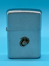 Vintage 1950-1957 Zippo US Marines Lighter Nice Condition picture