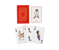 CHRISTIAN LOUBOUTIN Deck of Playing Cards *NEW SEALED* picture
