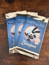2026 Disney D23 Expo Exclusive Honda Center Oswald 4 Card Packs Sealed X3 picture