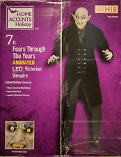 Brand New (unopened) 7ft Fears Through The Years Animated LED Victorian Vampire  picture