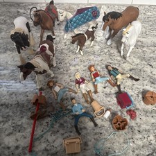 Schleich Horse Bundle lot of  various breeds in good pre owned condition picture