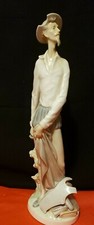Beautiful LIADRO PORCELAIN MAN FIGURINE, Don Quixote No Sword    #4854 Retired picture