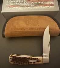 🔥CASE XX Tony Bose WILFRED LOCK HTR Brown POCKET Knife picture