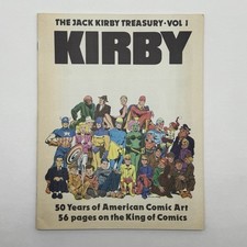 The Jack Kirby Treasury Vol. 1, 1917-1948, 50 Years American Comic Art 1982 picture