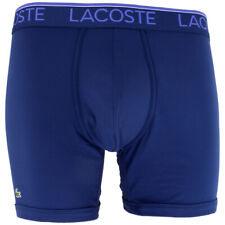Lacoste Men's Premium Microfiber Boxer Brief Estate Blue Estate Blue X-Small picture