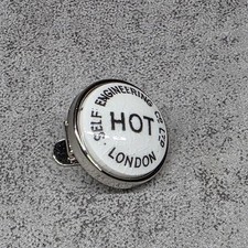 Vintage SELF ENGINEERING CO LTD HOT LONDON Advertising Lapel Pin Clip picture