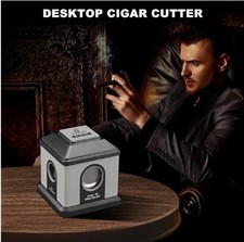 Desktop Cigar Cutter 4-in-1 Multifunction Guillotine Ergonomic WE SHIP OVERSEA picture