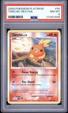 Torchic Reverse Holo 99/127 PSA 8 Platinum Pokemon Card Game picture