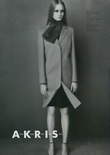 AKRIS Footwear Magazine Print Ad Advert long legs high heels shoes 2001 picture
