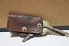 When Better Automobiles are Built Buick will build them, Leather Key Fob / Ring picture