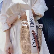 Chloe Woody Basket Bag Small White picture