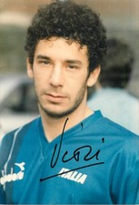 Autograph Gianluca Vialli - Footballer Italy - Photo Original Signed picture