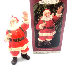 HALLMARK KEEPSAKE ORNAMENT MERRY OLDE SANTA picture