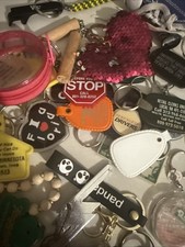 HUGE Keychain Lot VINTAGE TO MODERN-A GOOD ASSORTMENT 47 picture