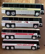 Vintage 10”Lot Of 4 Plastic Gulf Transport Company & Capitol Trailways Etc picture