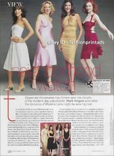 women's LEGS Ankles FEET 1-Page Magazine Clipping - VOGUE Desperate Housewives picture