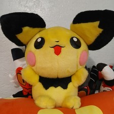 Pokemon TOMY PICHU 1:1 Life Size Fuzzy LARGE 16
