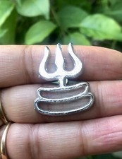 Chandan Tika Tilak Stamp Mould Mold for Forehead Metal, Trishul, Om Namah Shivay picture