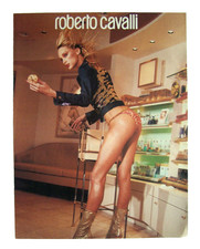 ROBERTO CAVALLI Magazine Print Ad Women Fashion Panties - Long Legs picture