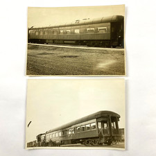 Canadian National Passenger Car Photos Atlantic Bonaventure CN Rail Lot of 2 picture