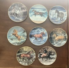 Danbury Mint Free Spirts Collection Of Eight Plates picture