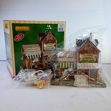 Lemax Elmer's Country Grocery Store Lighted Building 2013 Michaels New in Box picture