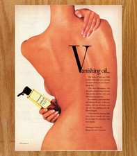 Neutrogena Body Oil Vanishing Sesame Formula - Magazine Print Ads Poster 1988 picture